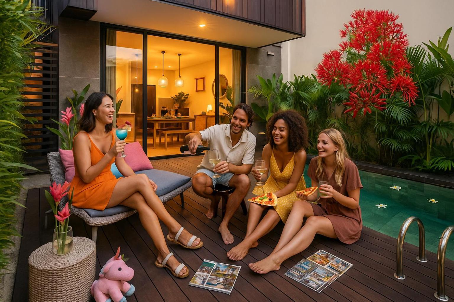 Sunny Village Berawa チャングー エクステリア 写真